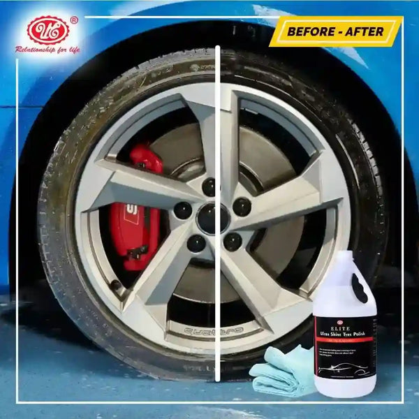 Tyre Polish Liquid Spray For Car & Bike - UE Autotech