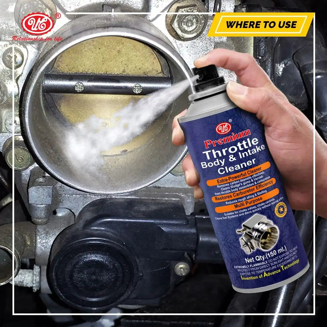 THROTTLE BODY & CARBURETOR CLEANER at best price in Coimbatore by Upbeat  Technologies