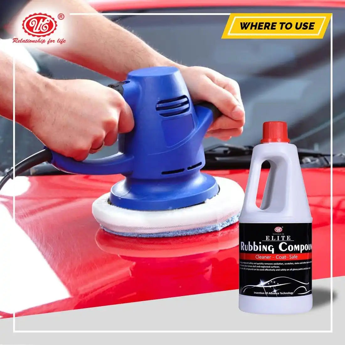 S600 Super Duty Rubbing Compound Medium Cutting Compound Removes Moderate  Oxidation and Scratches for Car - SYBON Professional Car Paint Manufacturer  in China